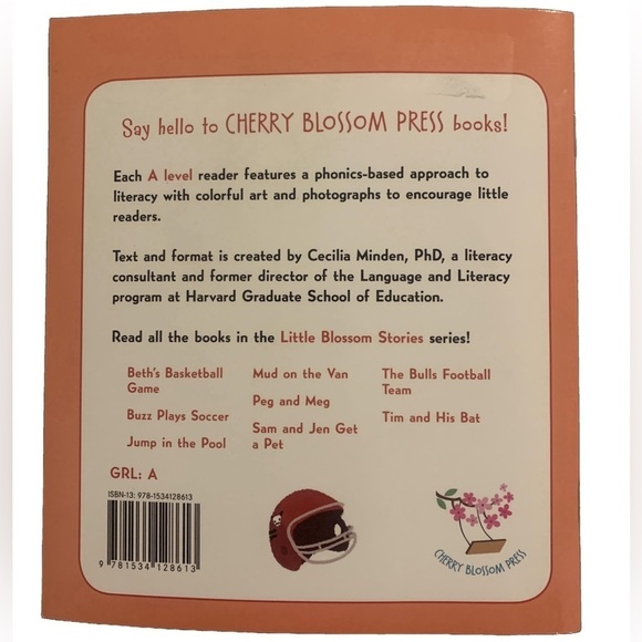 The Bulls Football Team Children's Book by Cecilia Minden - Picture 3 of 3